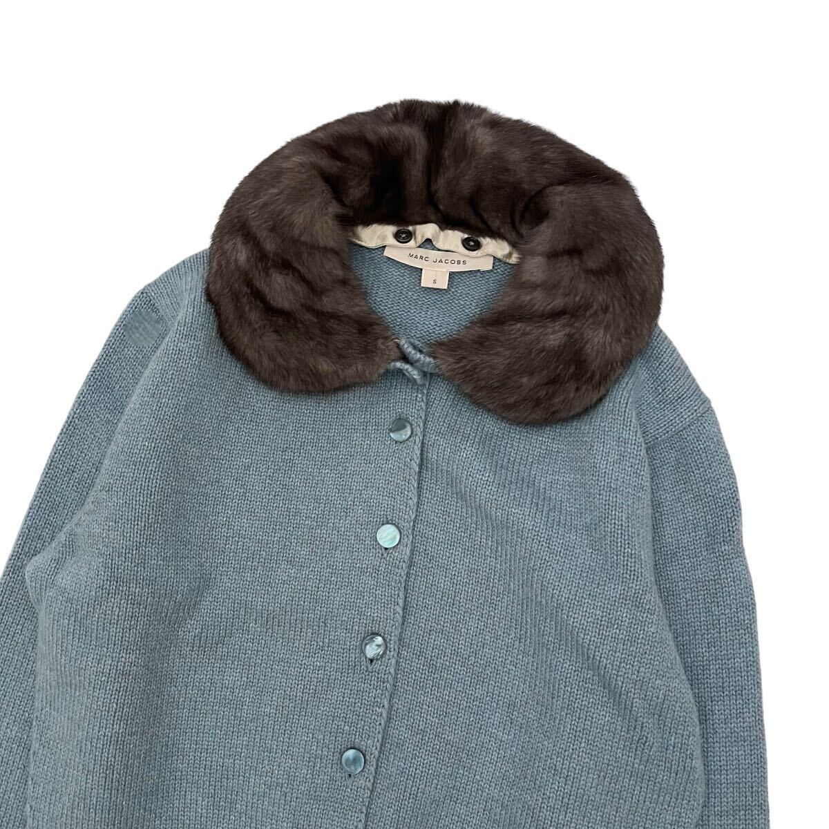 Marc Jacobs Cardigan with removable Minx collar