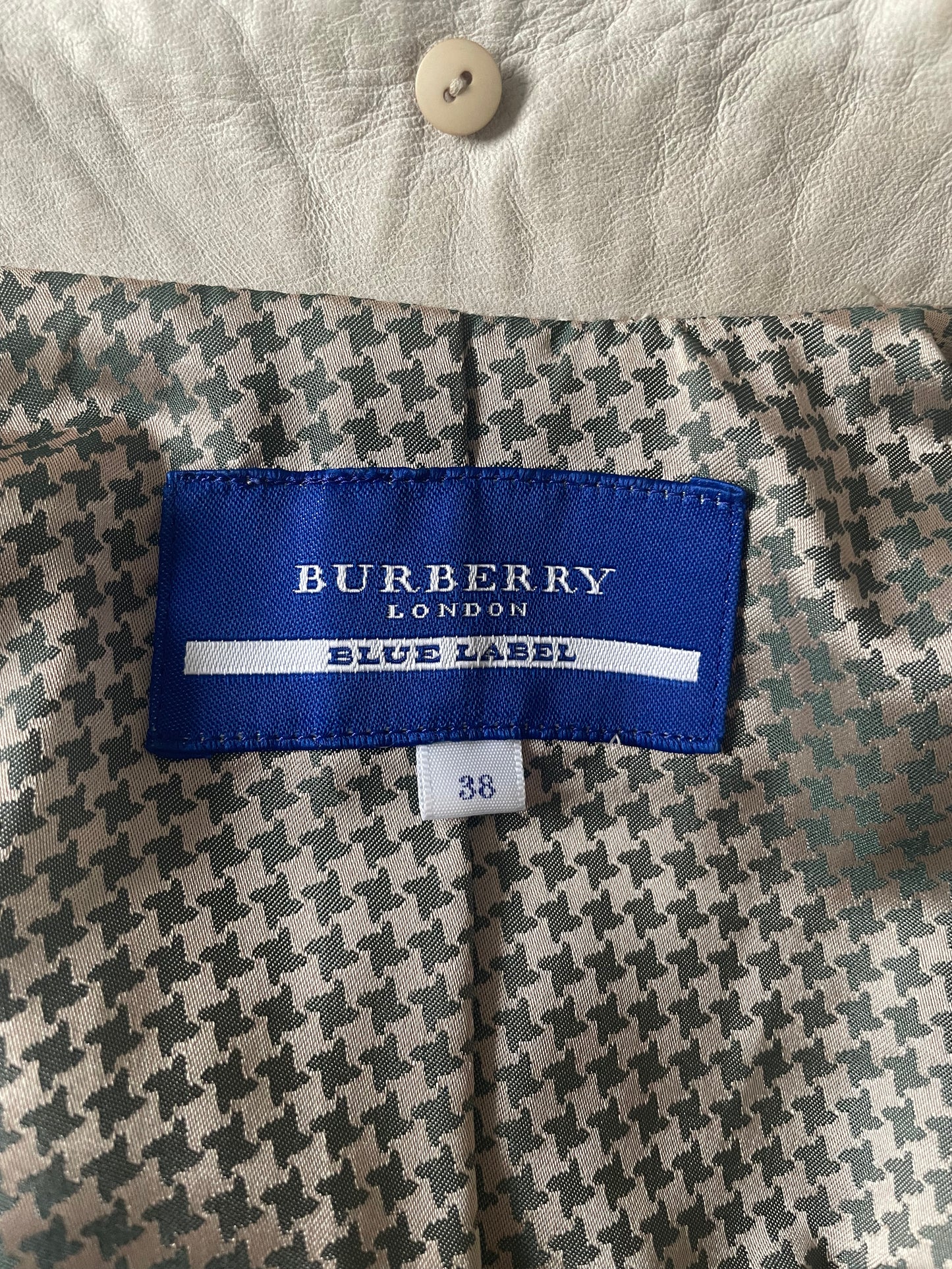 Burberry Fox Fur and Lamb Leather Jacket